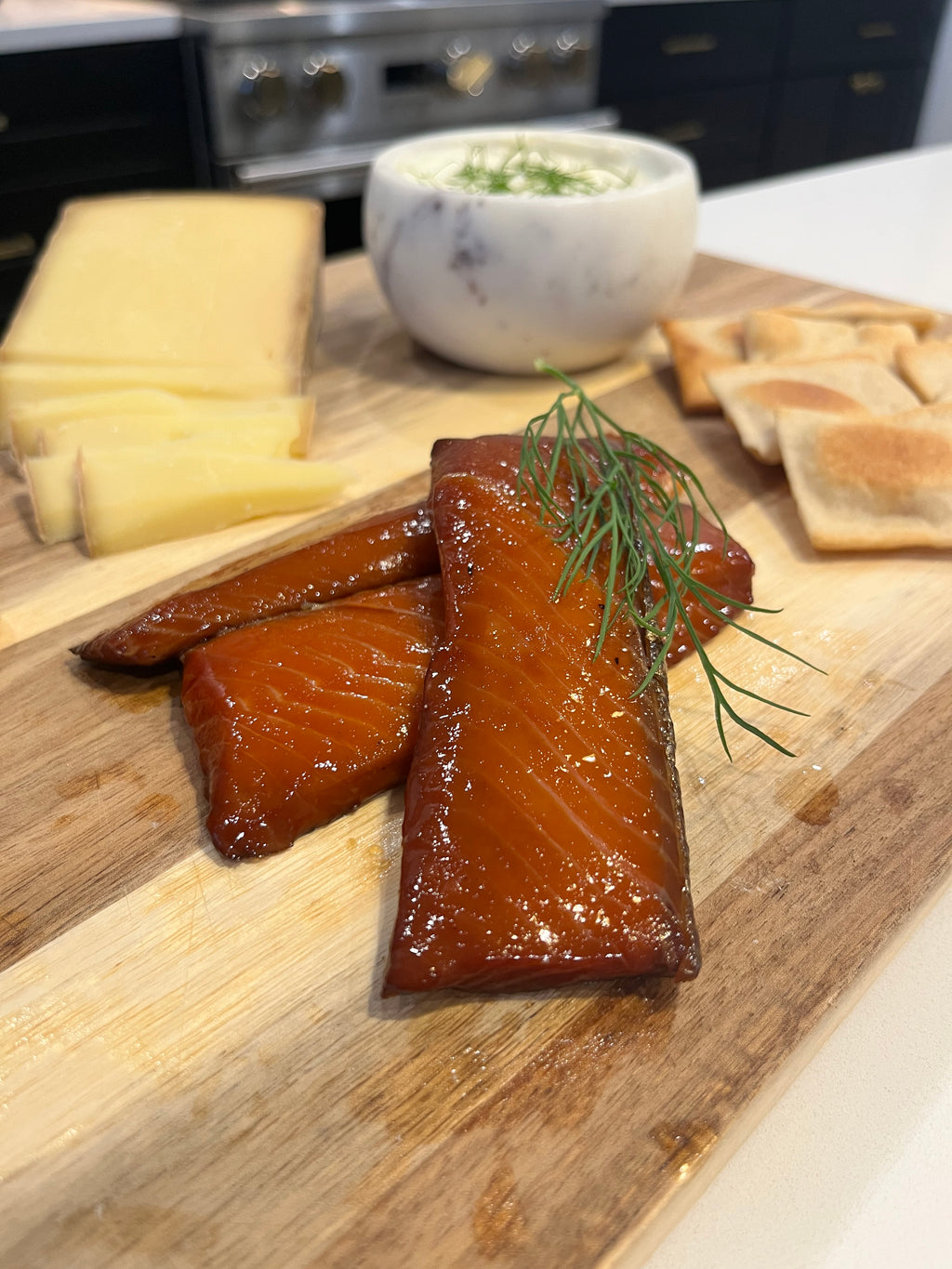 Smoked Alaskan King Salmon 8oz - 4 Pack - FREE SHIPPING