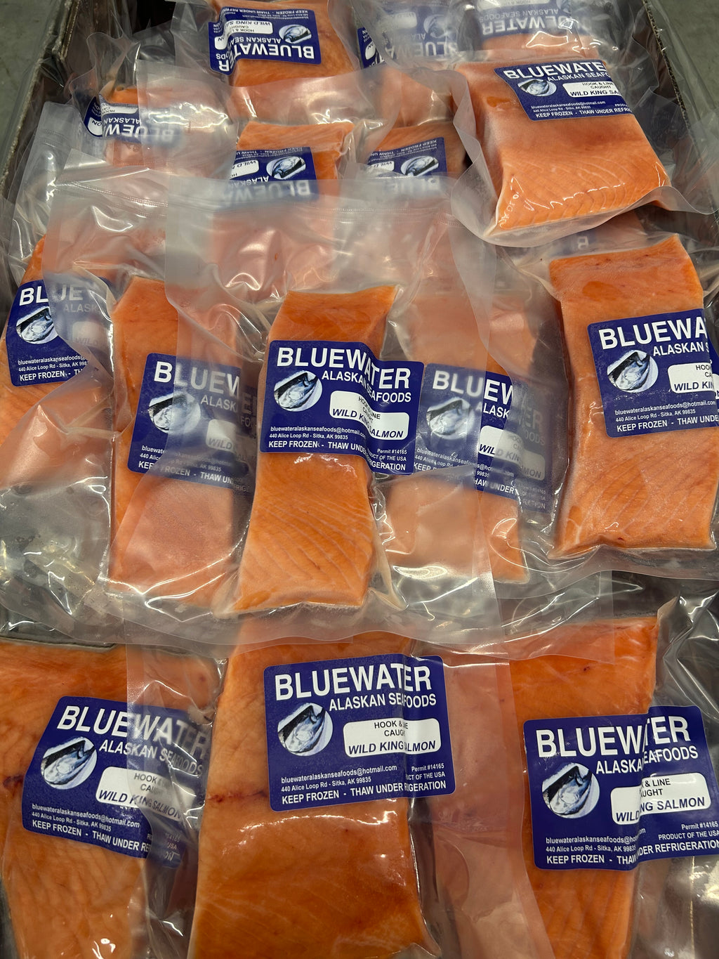Wild Alaskan King Salmon