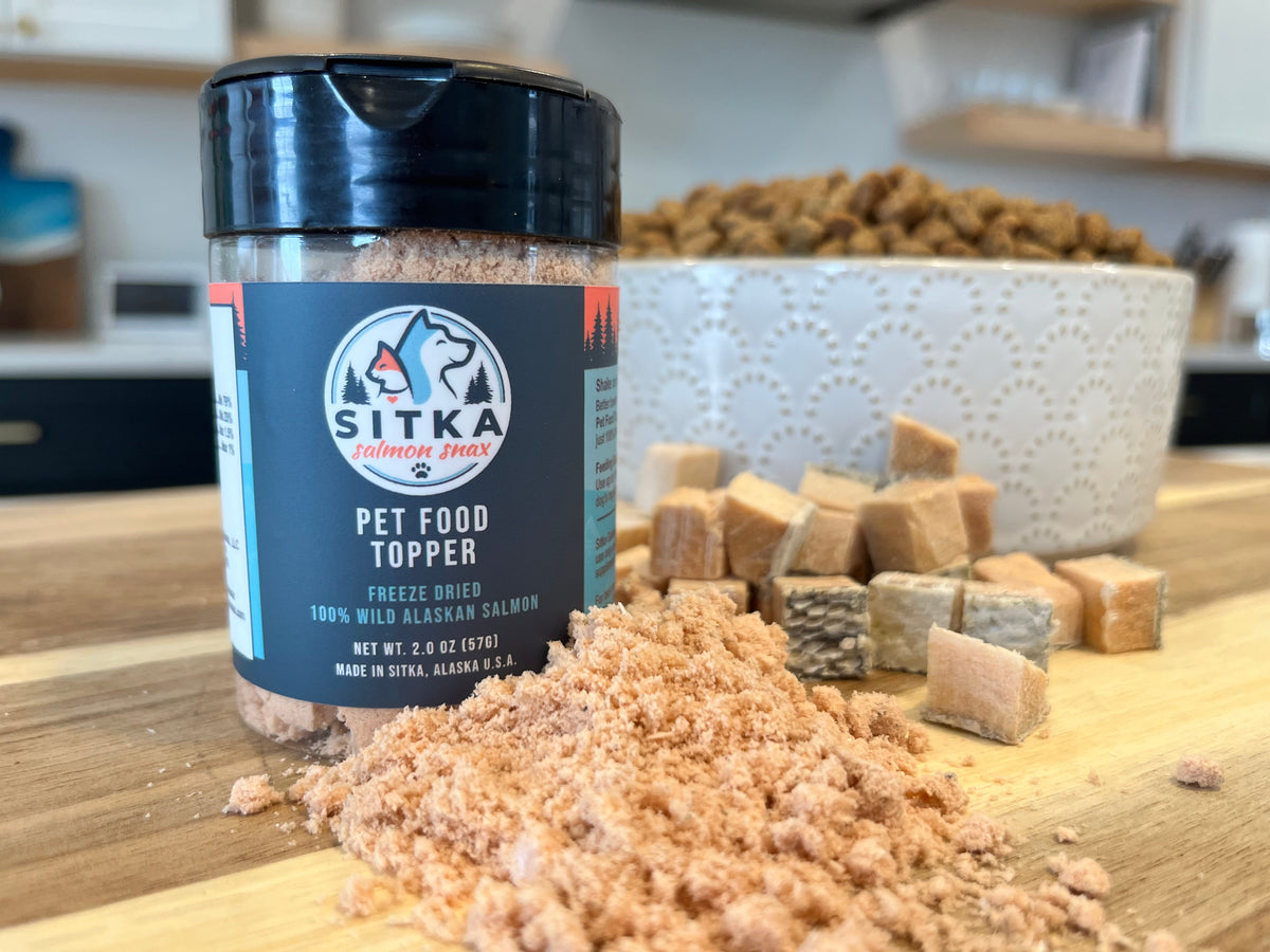 Sitka Salmon Snax - Pet Food Topper 2oz