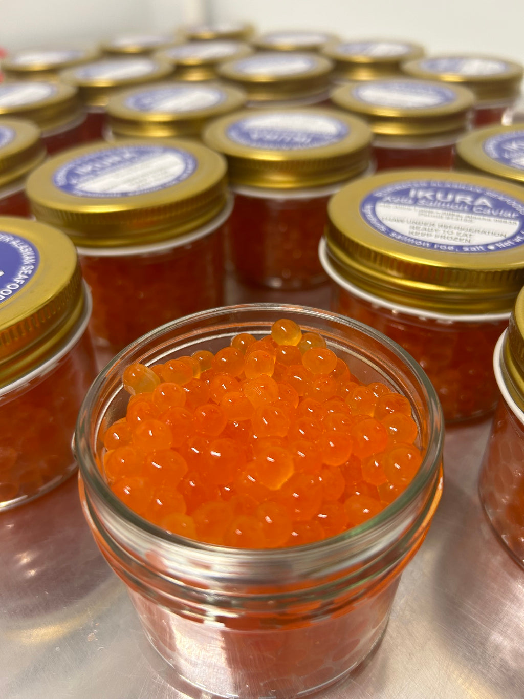 Ikura 4oz - Keta Salmon Caviar - FREE SHIPPING-